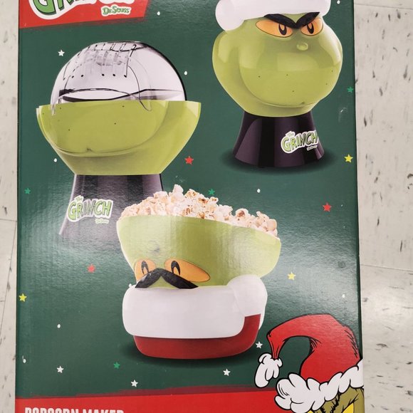 The Grinch Dr. Seuss Popcorn Maker, New in Box. - Picture 7 of 7
